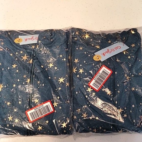 Cat & Jack Other - Lot of 2 Cat & Jack Girls lightweight Jacket/Hoodie Size XXL (18) Plus Teal